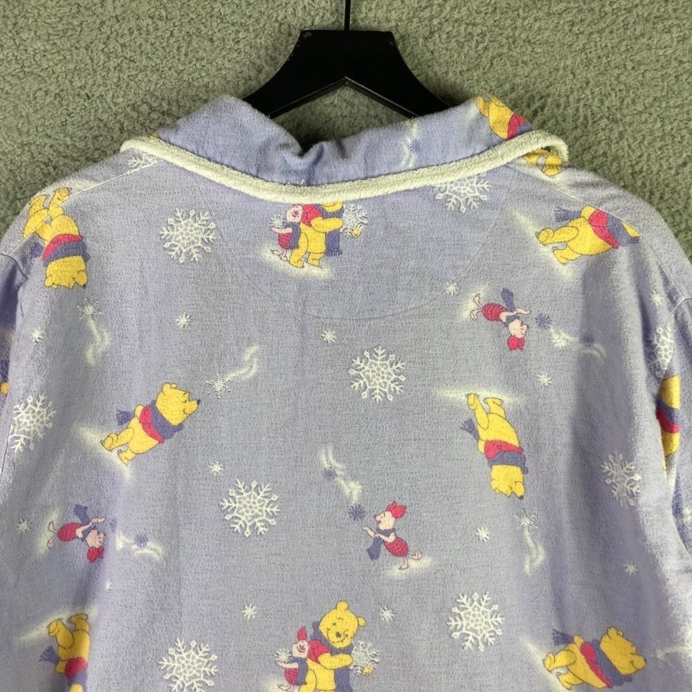 Disney Winnie Pooh Womens‎ Pajama Top M Sleepwear Ladies Pooh Bear Tee - Picture 10 of 11